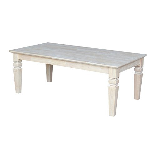 International Concepts Java Coffee Table Unfinished