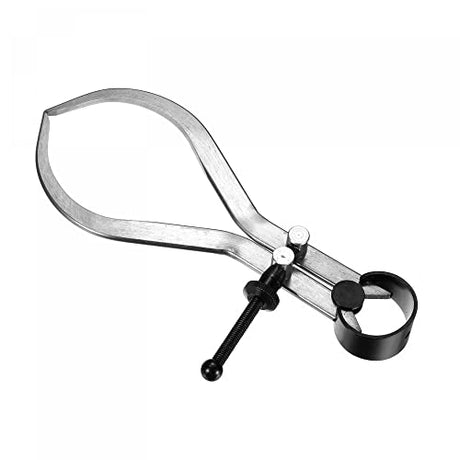 uxcell Spring Outside Caliper 6 Inch Stainless Steel Adjustable Spring Caliper Bent-Leg for Wood Turning Lathe Projects uxcell