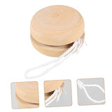 Gogogmee 10pcs Graffiti Yo-yo Trick Yoyo Beginner Yoyo Transaxle Yoyo Responsive Yoyo Rotating Yoyo Balls Wood Yoyo Balls Unfinished Wood Bearing Gogogmee