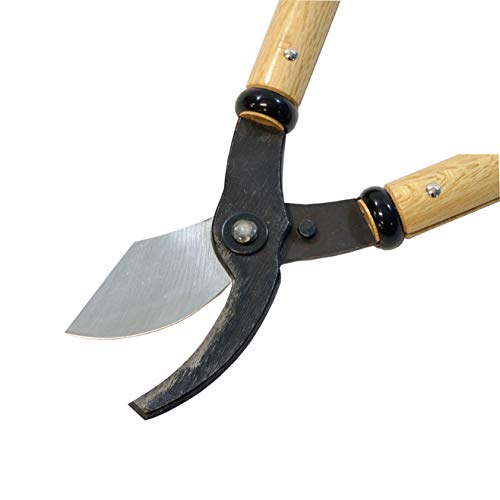 KAKURI Japanese Bypass Loppers Heavy Duty Large Limb and Branch Cutting Shears Long Handle, 3.9 Inch Pruning Blade, Made in JAPAN KAKURI