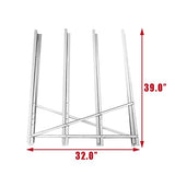 WINMAX TOOLS AUTOMOTIVE Heavy Duty 220 lbs Sawhorse Work Table, Portable Folding Sawhorse, Adjustable Steel Sawbuck for Firewood, Lightweight Log WINMAX TOOLS AUTOMOTIVE