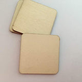 Healifty 100PCS Decorative Wood Slices Embellishments Unfinished Wood Slices Tree bark Wood Discs Wooden Cutouts Unfinished Coaster Wooden Slices for Healifty
