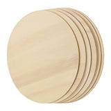 KOHAND 6 PCS 20 Inch Wood Circles, Unfinished Wood Rounds Large Wood Circle Blanks Wooden Circle Cutouts, Round Wood Discs for Crafts, Door Hanger, KOHAND