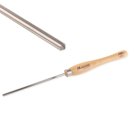 Hurricane Turning Tools, HTT-240W, M2 HSS, 3/8" Bowl Gouge, (1/4" Flute) for Woodturning Hurricane Turning Tools