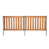 Zippity Outdoor Products ZP19075 Newberry Wood Fence Panel Kit, Perfect as a Small Dog Fence or Decorative Garden Fence, No Dig Install, 48” W x 32” Zippity Outdoor Products