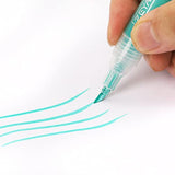 ZEYAR Acrylic Paint Pens Brush Tip, Valve-action Structure, Waterproof Ink, Writes on Paper, Rock, Rubber, Ceramics, Wood, Glass and more, Patented ZEYAR