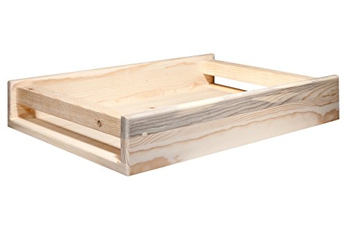 Homestead Serving Tray - Unfinished Black Forest Decor