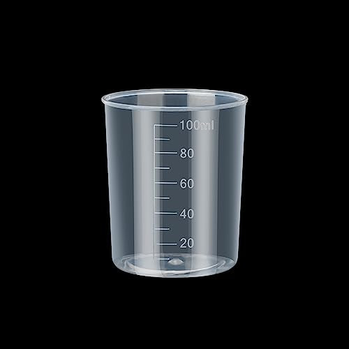 56 PCS Resin Mixing Kit,12PCS 100ML Disposable Measuring Cups,24PCS 50ML Mixing Cups for Resin,20 Wooden Stirring Sticks, Mixing Cups for Epoxy - WoodArtSupply