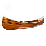 Old Modern Handicrafts Wooden Canoe with Matte Finish Old Modern Handicrafts