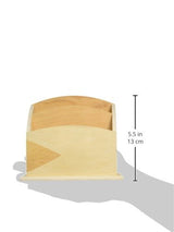 Multicraft Imports WS320 Wood Craft 2-Slot Desk Caddy, 5.5" x 6.28" Multicraft Imports