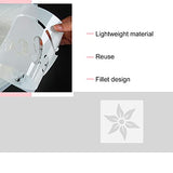 60 PCS Wood Burning Stencils for Crafts Painting on Wood Flowering Plants Bee Butterfly Pattern Stencil for Art Projects Scrapbooking Drawing Wall Nananent