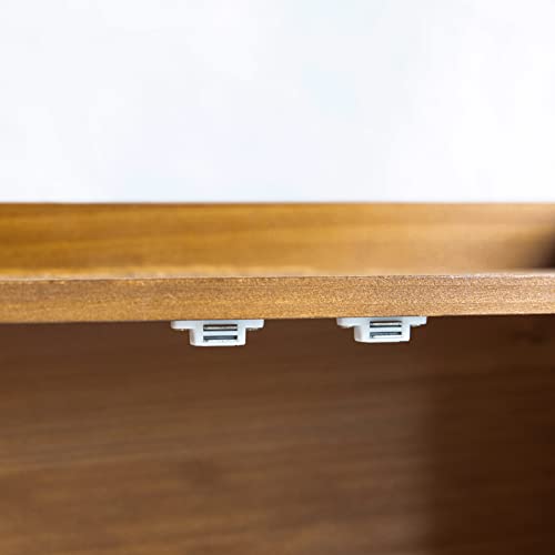 COLLECTIVE HOME - Storage Cabinet, Mini Countertop Cabinet, Wood Organizer for Kitchen Living Room Bedroom Bathroom Office with Magnetic Door, 14.5 x COLLECTIVE HOME