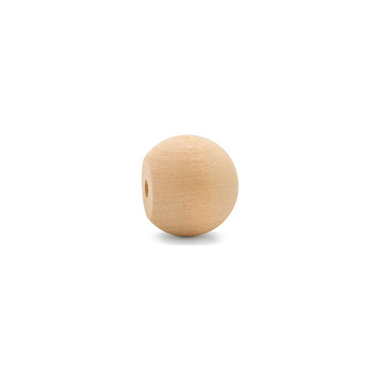 Woodpeckers Unfinished Wood Ball Knobs 1 inch for Kitchen Cabinet Knobs, Drawer Knobs, Dresser Knobs and Crafts, Pack of 25