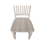 International Concepts Tall Java Chair, Unfinished IC International Concepts