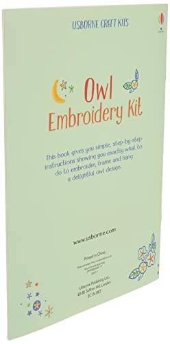 Embroidery Kit: Owl - WoodArtSupply