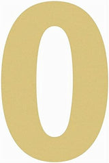 20" Wooden House or Craft Number 0 Unfinished, Rockwell Font, Craft Cutout 1-4" MDF Build-A-Cross