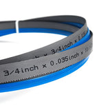Imachinist S9334812 M42 93" X 3/4" X 8/12tpi Bi-Metal Band Saw Blades Metal Cutting Variable Teeth Imachinist