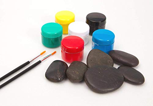 Hide and Seek Rock Painting Kit-This Complete Starter Kit includes all you need to create over 15 Quirky Rock-Art Creations Hinkler