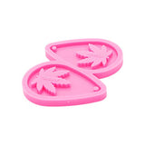 Small Leaf Shape Earring Silicone Molds for Making Resin Jewelry Epoxy Resin Molds Earring Jewelry Resin Silicone Casting Molds for DIY Women Angel Wings
