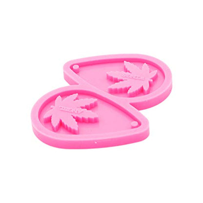 Small Leaf Shape Earring Silicone Molds for Making Resin Jewelry Epoxy Resin Molds Earring Jewelry Resin Silicone Casting Molds for DIY Women