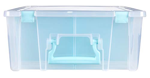 ArtBin Art Bin 0365500 Super Satchel Double Deep, Portable Art & Craft Organizer with Handle ArtBin