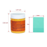 DGAGA Wood Burning Paste Wood Burning Gel for Heat Gun Heat Activated Paste for Craft Chalk Paste for Wood Burning Etching Marker Stencil Wood DGAGA