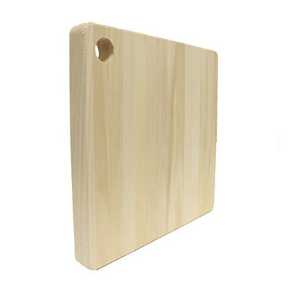 Walnut Hollow Unfinished Pine Serving Board for Arts & Crafts Display, Square