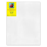 Strathmore 300 Series Stretched Canvas, Traditional Profile, 14x18 inches - Artist Canvas for Oil, Acrylic, Pouring & Mixed Media - 100% Cotton, Strathmore