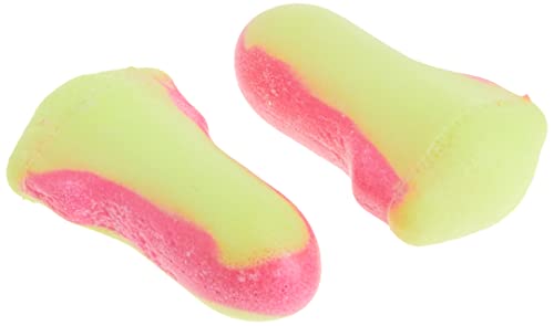 Howard Leight by Honeywell Laser Lite High Visibility Disposable Foam Earplugs, Pink/Yellow , 200-Pairs (LL-1) - 3301105 - WoodArtSupply