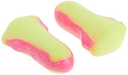 Howard Leight by Honeywell Laser Lite High Visibility Disposable Foam Earplugs, Pink/Yellow , 200-Pairs (LL-1) - 3301105 - WoodArtSupply