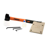 Freeman P50LSLW Lightweight Pneumatic 2-in-1 15.5-Gauge and 16-Gauge 2" Flooring Nailer / Stapler with Flooring Mallet and Interchangeable Base Freeman