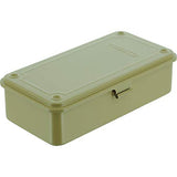 TRUSCO T-190LS Trunk Tool Box, 8.0 x 4.3 x 2.2 inches (203 x 109 x 57 mm), Light Sand Trusco