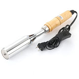 Custom Electric Branding Iron for Wood & Cake Logos - Arokimi Heat Stamp with Brass Head and Wood Handle Arokimi