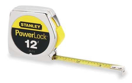 12 ft Tape Measure, 3/4 in Blade STANLEY