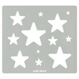 Aleks Melnyk #206 Metal Stencil for Jewelry, Shape Earring Star Cutouts Stencil, Lapidary Template for Cabochons, Jewelry Making Templates, - WoodArtSupply
