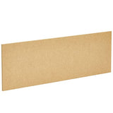 Bright Creations 6 Pack Unfinished Wood Planks for Crafts, Wall Decorations, Rectangular MDF Board 1/4 Inch Thick for DIY Projects, Art Classes, Bright Creations