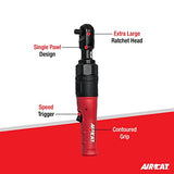 AIRCAT Pneumatic Tools 805-HT High Torque Ratchet Wrench 130 ft-lbs - 3/8-Inch AIRCAT