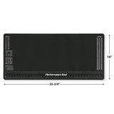 Performance Tool W88977 Neoprene Mat with Ruler and Reference Charts, Chemical Resistant, 16-Inch x 35.75-Inch, Protects Work Surface from Solvents Performance Tool