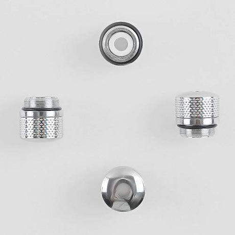 FreeMascot 5 Pcs Sky Patterns Heads Cap for Laser Pointer Light (Silver) FreeMascot