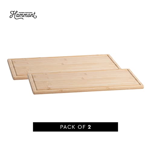 Bamboo Cutting Boards for Kitchen - Wood Cutting Board with Juice Grooves - Small Wood Cutting Board for Meat, Wooden Cutting Boards for Kitchen - WoodArtSupply