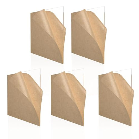 5 Pieces Acrylic Sheet Clear Cast Plexiglass 12 x 12 inches Square Panel 1/8 Thick (3mm) Clear Plastic Plexi Perspex Plate Panel with Protective Umootek