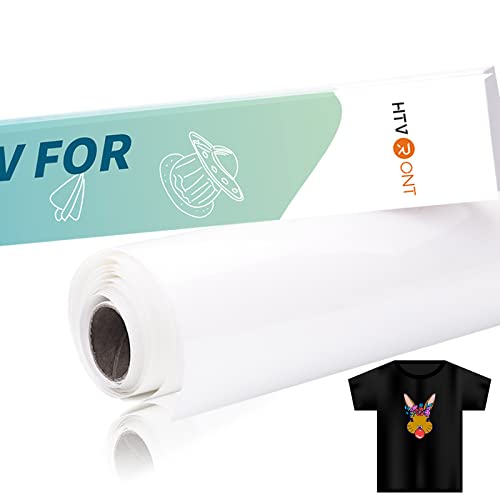 HTVRONT Sublimation HTV for Dark Fabric/Light Fabric - Matte Sublimation Vinyl 12" X 5FT - Sublimation Blanks for Sublimation Shirts/Bag/Hat/Pillow HTVRONT