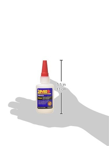 FastCap 2P-10 Professional Thick Wood Adhesive Glue - Ideal for Wood Works - All Purpose Application - 4000 PSI Tensile & Sheer - 2 oz. - 80208 - WoodArtSupply