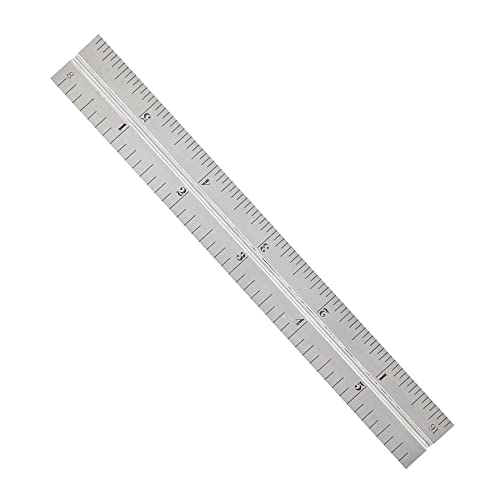Starrett Blade Only for Combination Squares, Sets or Bevel Protractors - Ideal for Woodworking and Metalworking - 6" Length, Satin Chrome Finish, 4R Starrett