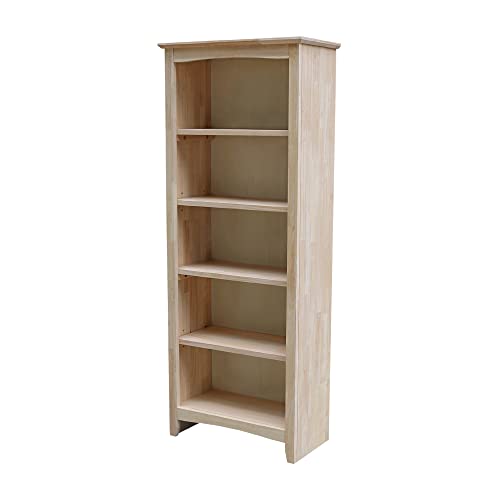 International Concepts Shaker Bookcase - 60 in H - WoodArtSupply