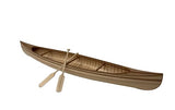 Midwest 949 Big Canadian Canoe 1:8 - Wooden Ship Model Building Kit for Adults 23" Long - DIY Woodcraft Self Assembly Midwest