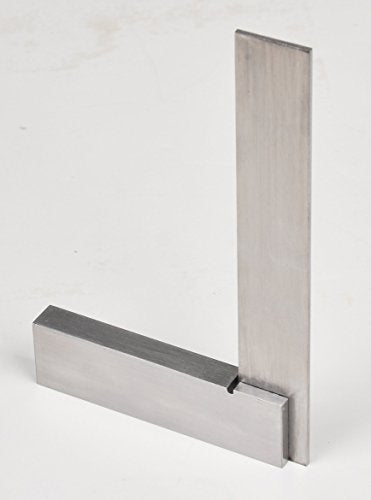 Fowler 52-432-246-0 Machinist Hardened Steel Square Set, 2", 3",4",and 6" Blade Size Fowler