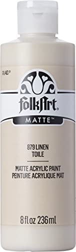 FolkArt Acrylic Paint in Assorted Colors (8 oz), , Linen FolkArt