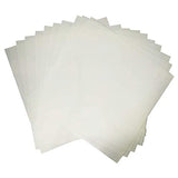 12pcs 6mil Blank Stencil Material, 12 x 12inch, Milky Translucent- Make Your own Stencil Arzok