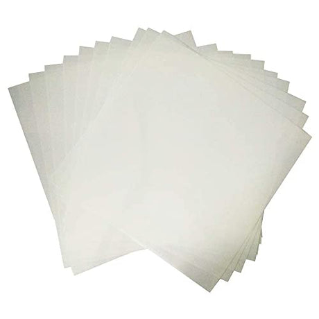 12pcs 6mil Blank Stencil Material, 12 x 12inch, Milky Translucent- Make Your own Stencil Arzok